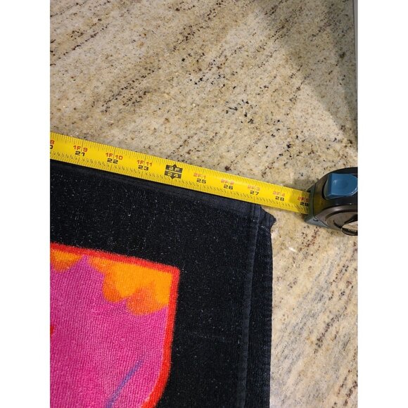 Lot of 2 Vintage Daytona Beach Tie Dye Terry Beach Towel 53x27 - Picture 3 of 14